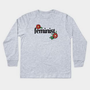 Feminist Kids Long Sleeve T-Shirt